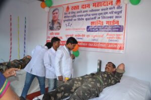 Blood Donation Camp 2014 – A Tribute to a Braveheart
